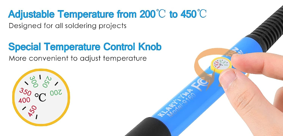 The temperature control dial on the soldering iron I was talking about