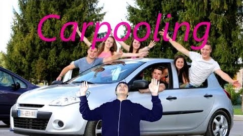 How Carpooling can reduce your ecological footprint | School Video Thumbnail