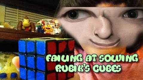 Failing at Solving Rubik's Cubes Thumbnail